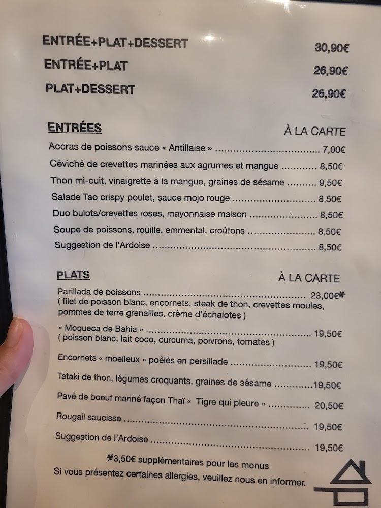 Le P'tit Amiral - Menu Image 3